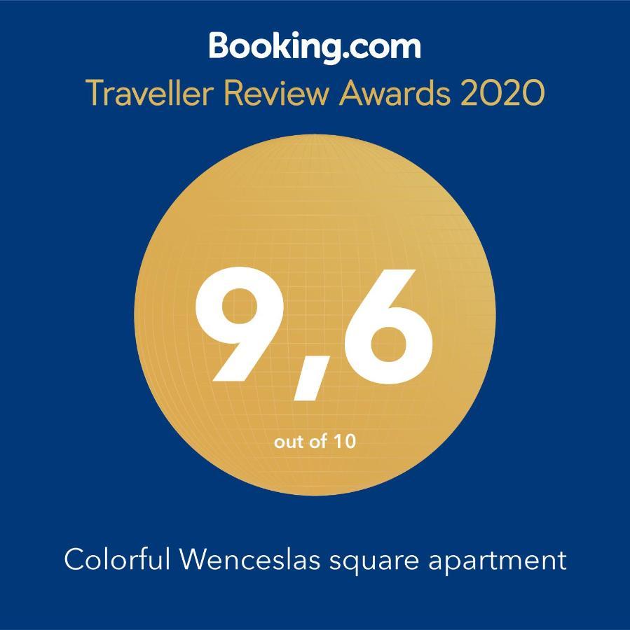 Colorful Wenceslas Square Apartment Praga Zewnętrze zdjęcie